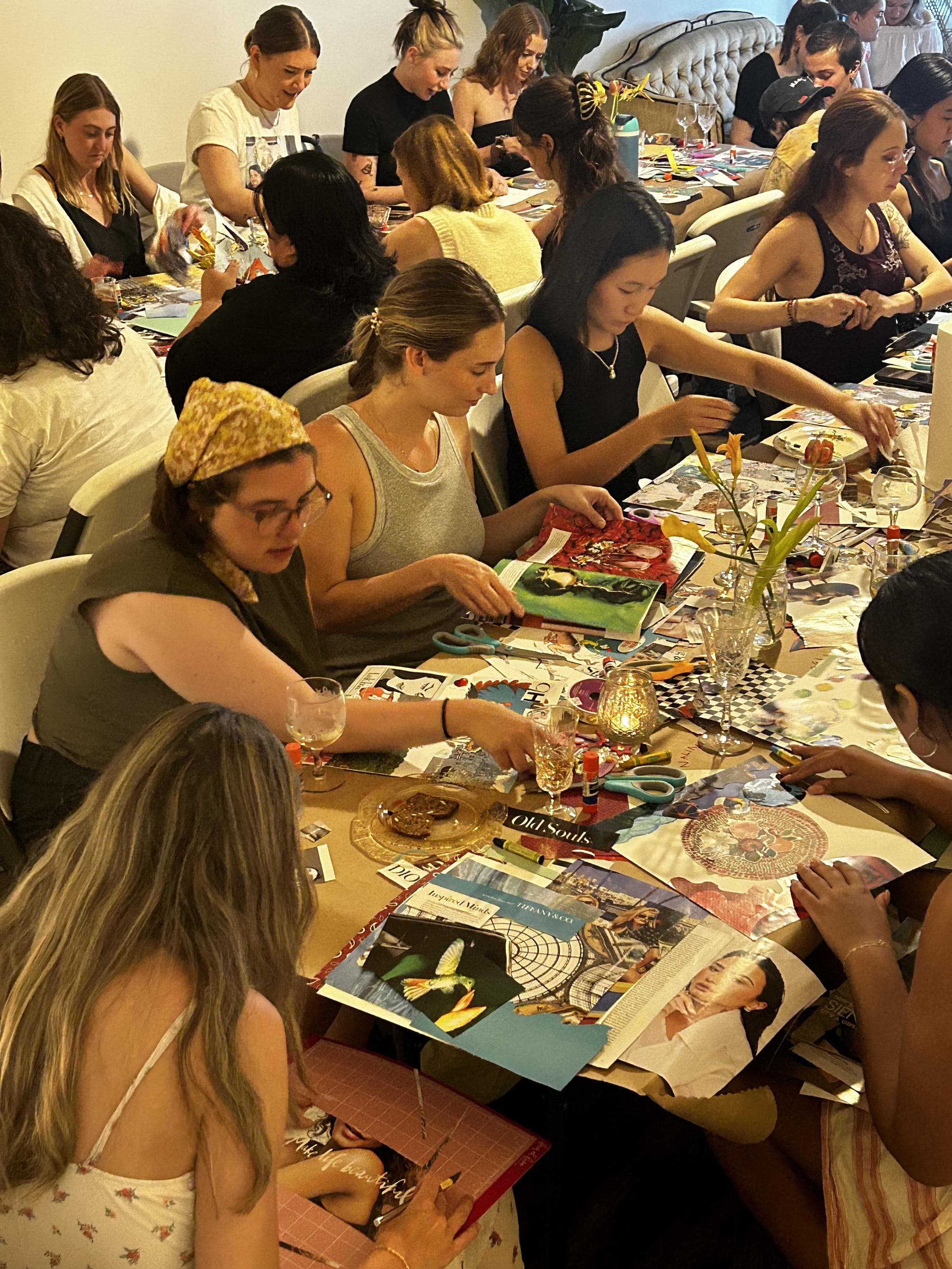 New Year Vision Boards & Collage Club 🍾✨