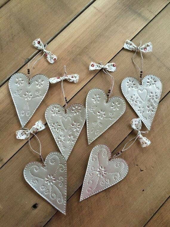 Tin Pressed Ornaments